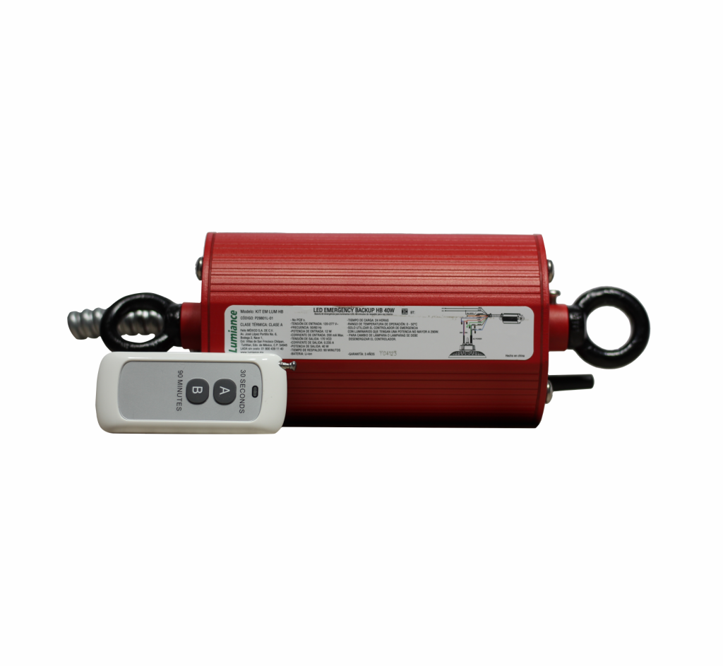 CONTROLADOR DE EMERGENCIA HIGH BAY